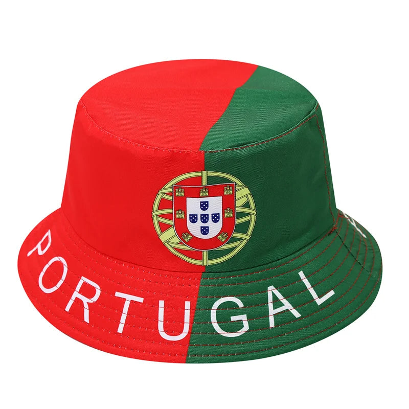 The Global Fan Reversible Bucket Hat | international flags collection