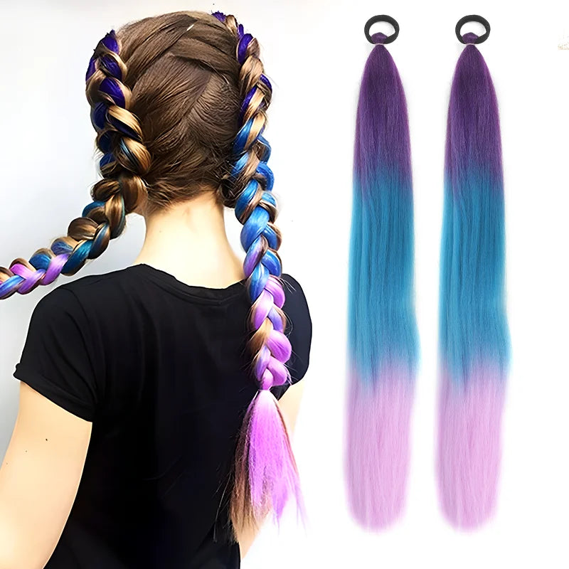 Prism Wave 26-Inch Ombre Braiding Ponytail