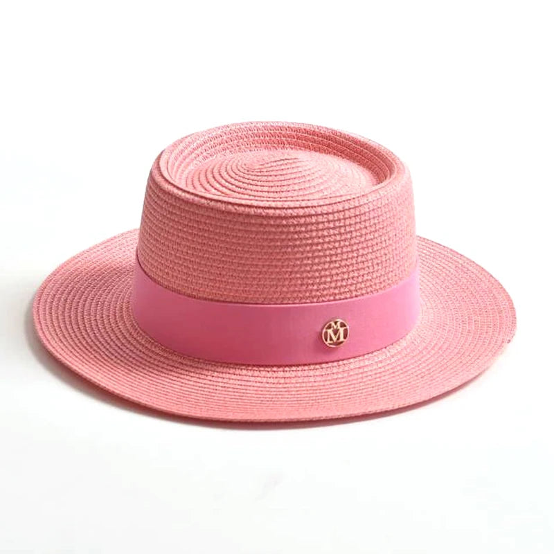 The Riviera Classic Straw Sun Hat | Wide-Brim Vacation Essential