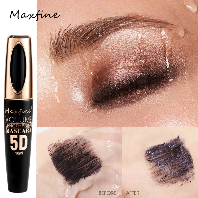 5D Silk Fiber Lash Mascara – Volumizing, Lengthening & Waterproof