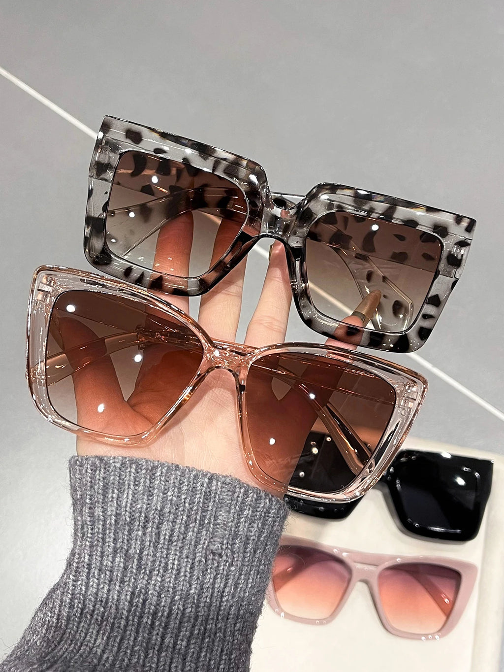 Top-Rated 4-Pack Cat-Eye & Square Sunglasses Sets