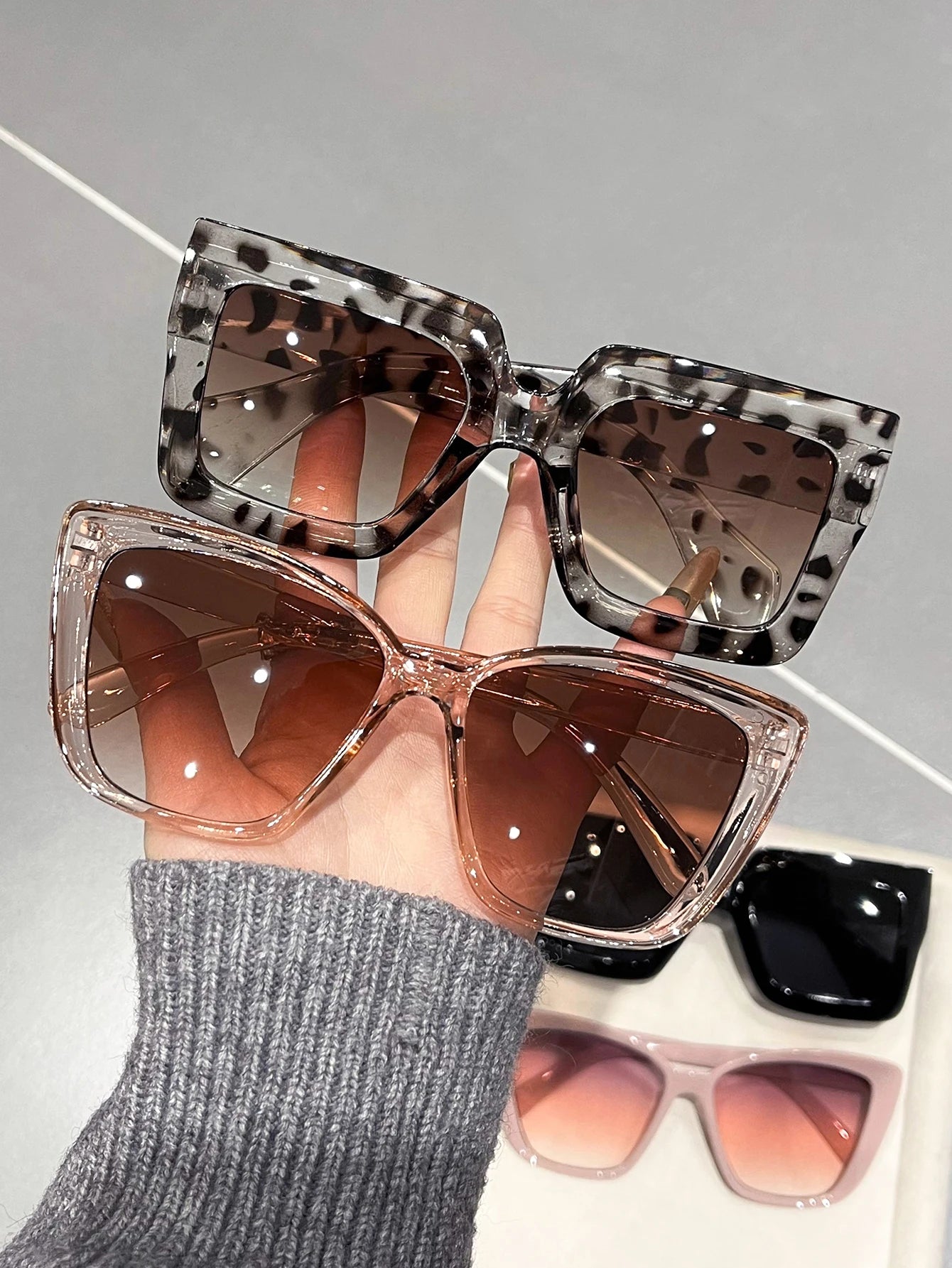 Top-Rated 4-Pack Cat-Eye & Square Sunglasses Sets