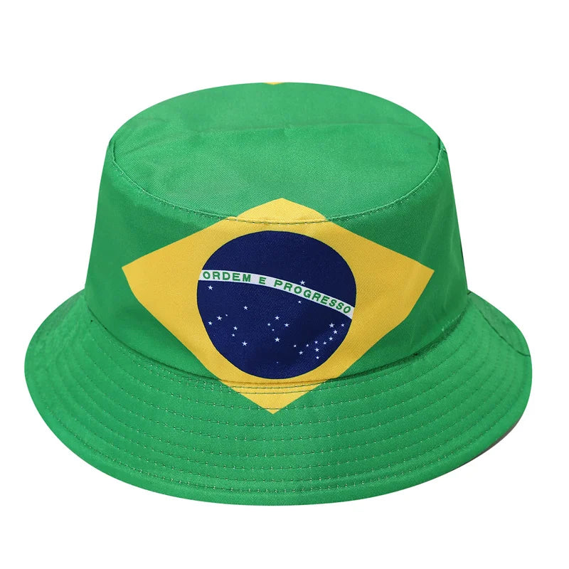 The Global Fan Reversible Bucket Hat | international flags collection