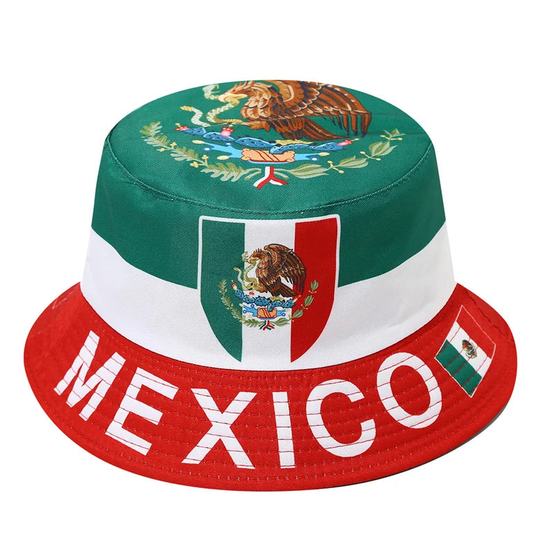 The Global Fan Reversible Bucket Hat | international flags collection