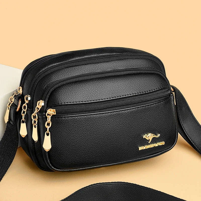 Effortless Elegance: The Ultimate Wear-Resistant Leather Messenger for the Modern Woman