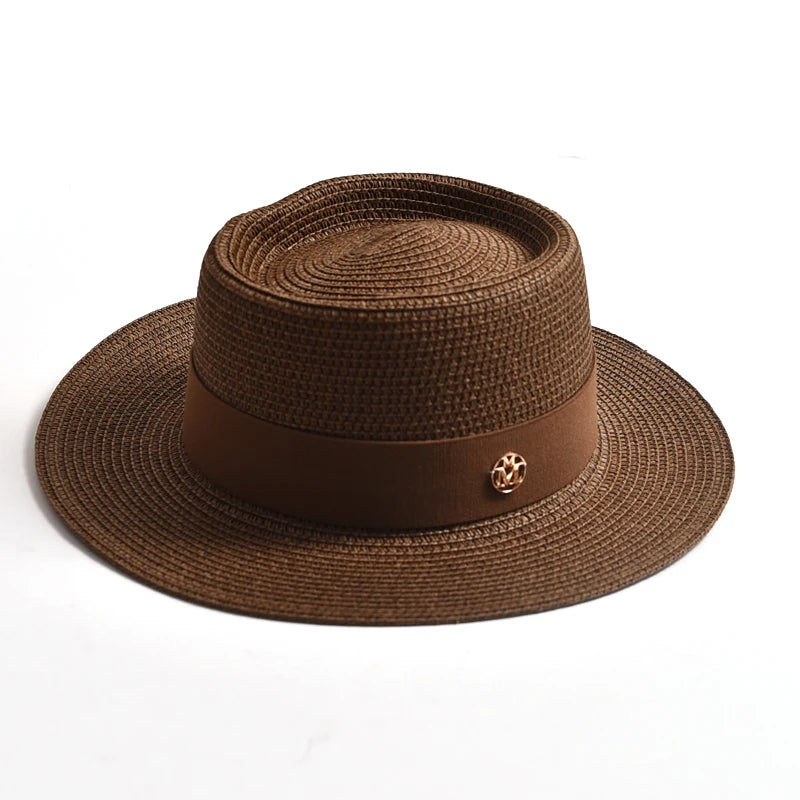 The Riviera Classic Straw Sun Hat | Wide-Brim Vacation Essential