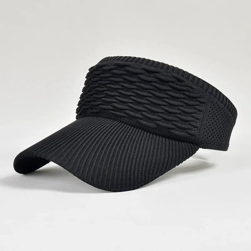 The Summer Glow Anti-UV Sport Visor | Chic Open-Top Protection
