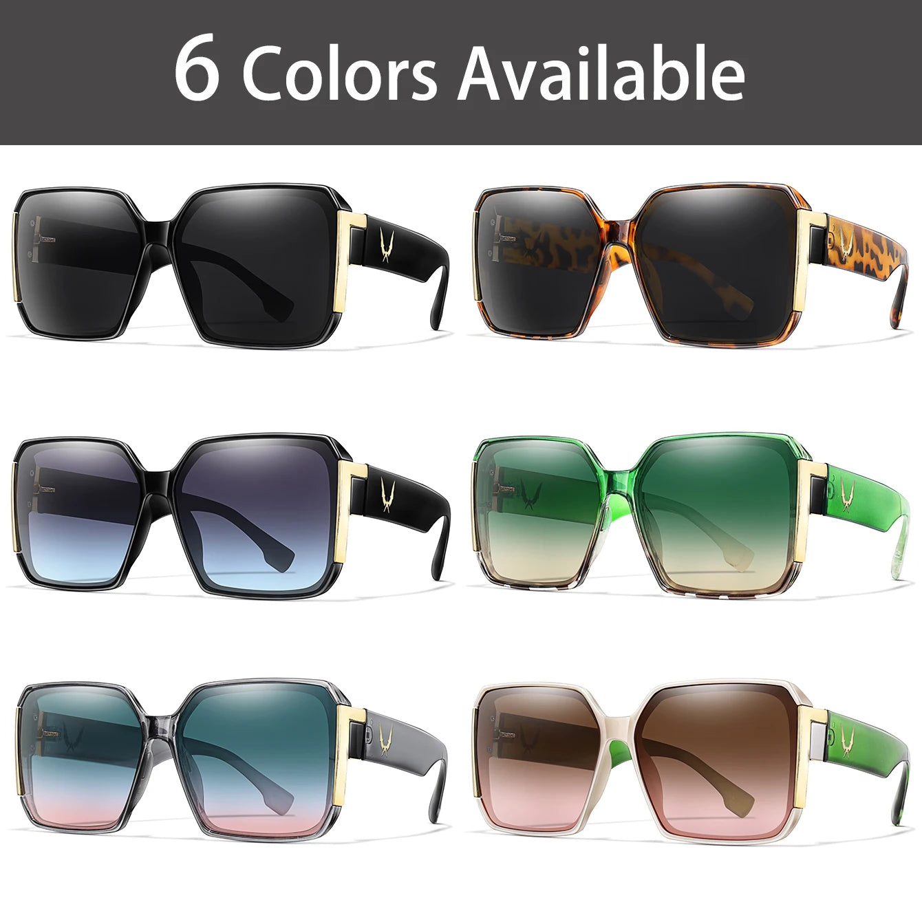 Premium Square Sunglasses for Vacation & Travel