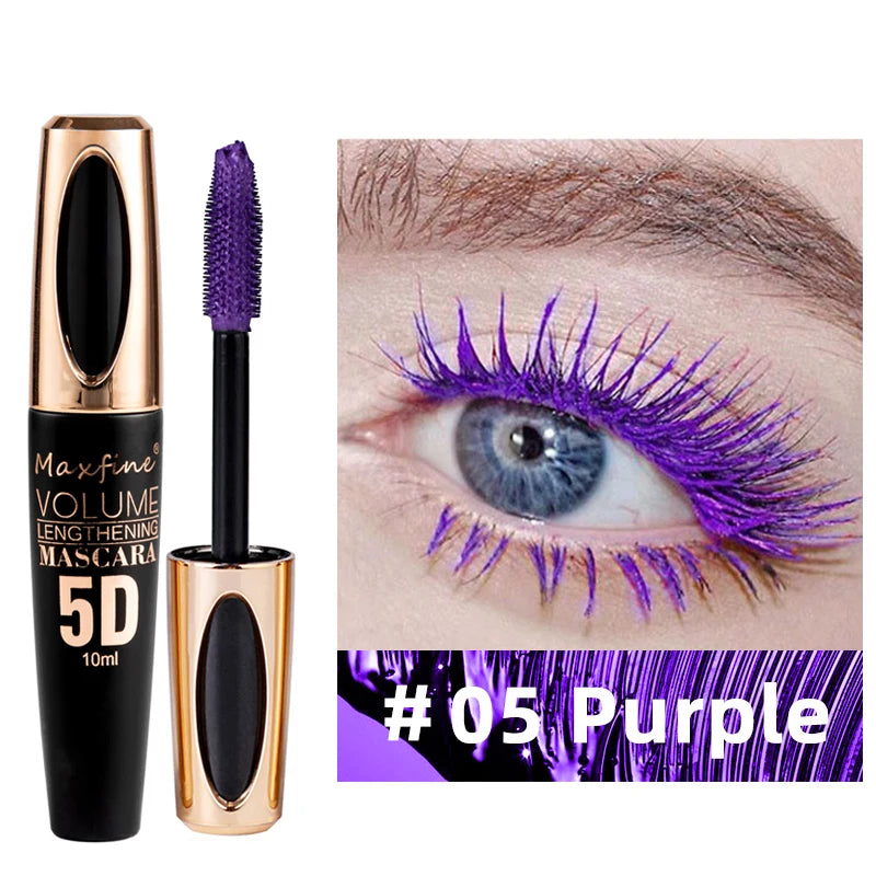 5D Silk Fiber Lash Mascara – Volumizing, Lengthening & Waterproof