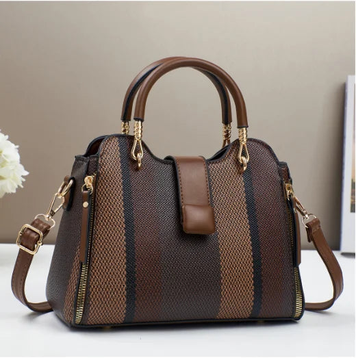 The Signature Patchwork Carry-All – Designer-Style Large-Capacity Tote