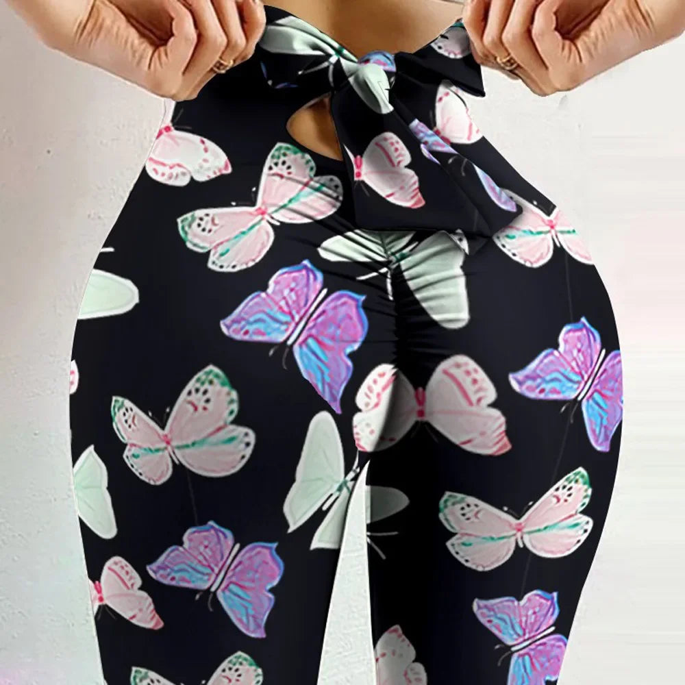 Wildside Bow-Knot Booty Sculpt Tights