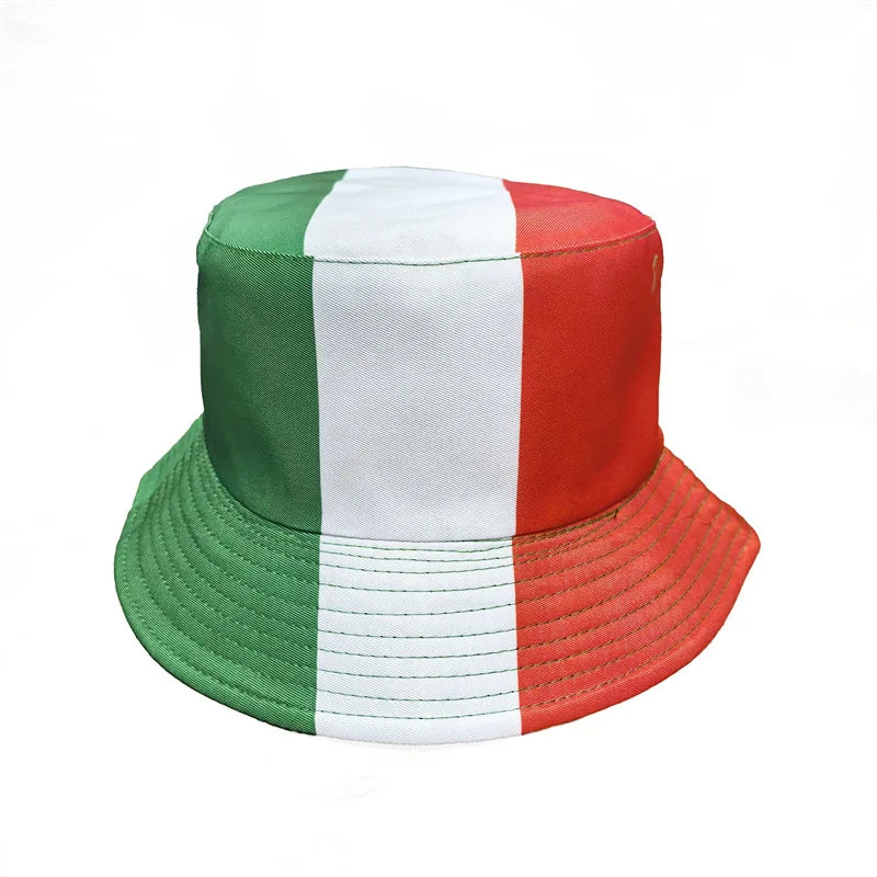 The Global Fan Reversible Bucket Hat | international flags collection