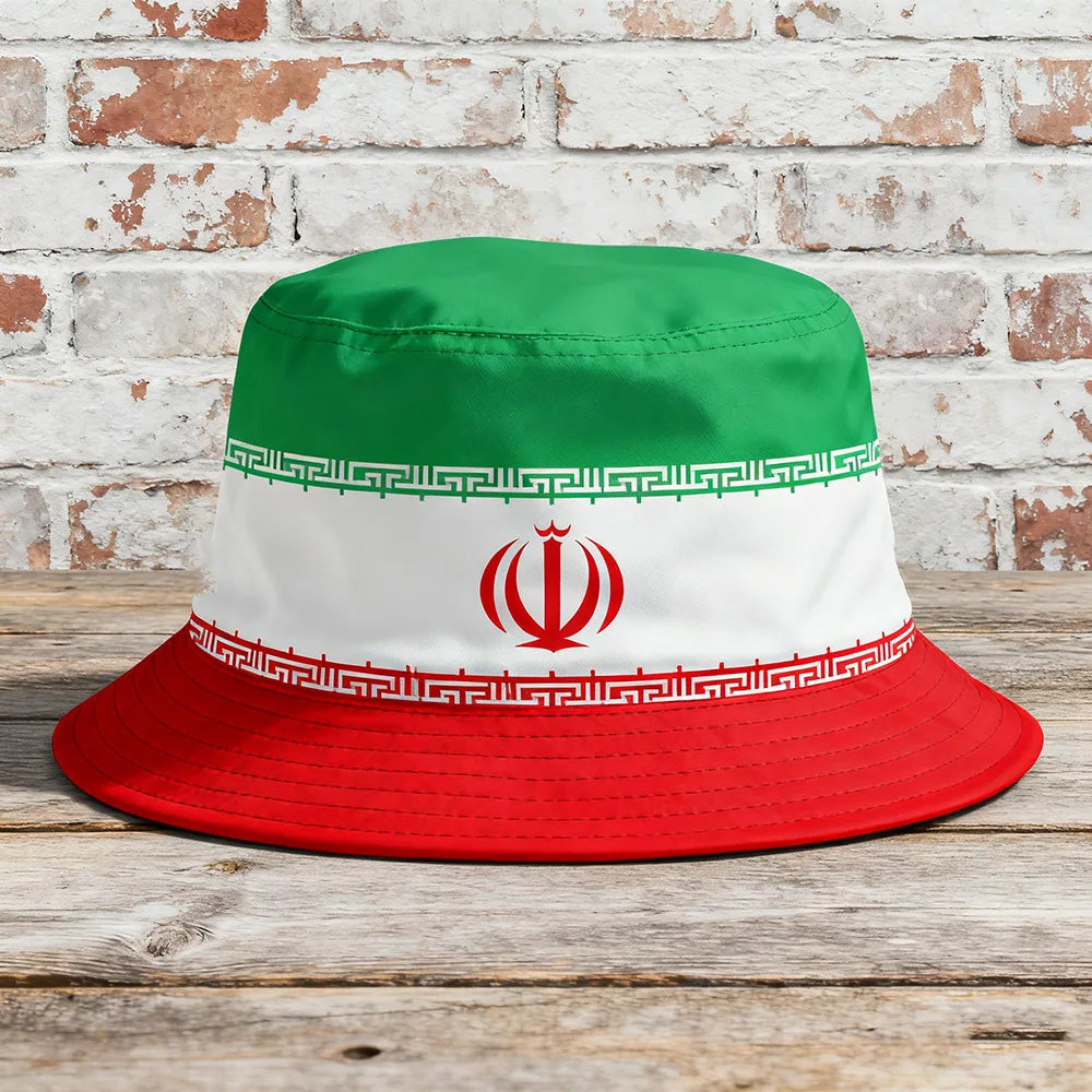 The Global Fan Reversible Bucket Hat | international flags collection