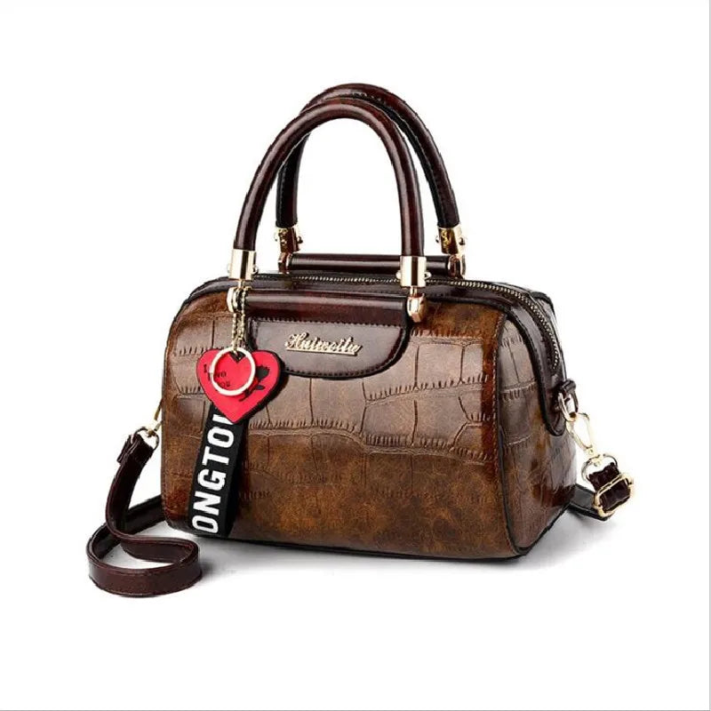 The Luxe Croc Carry-All – Sophisticated & Spacious Designer-Style Purse