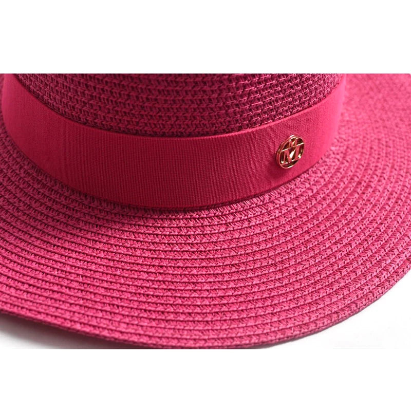 The Riviera Classic Straw Sun Hat | Wide-Brim Vacation Essential