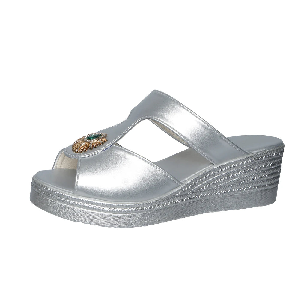 The Floral Bloom Platform Wedge | Comfortable & Chic Summer Staple