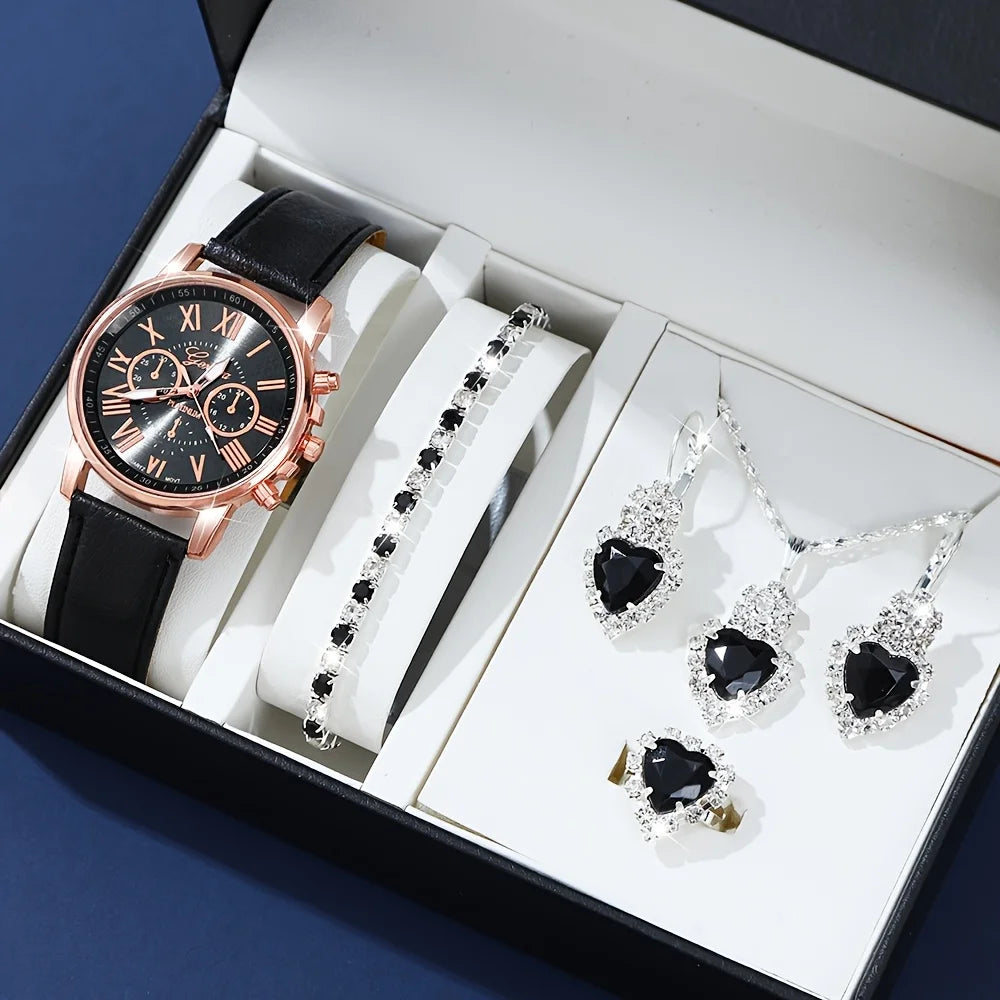 ChronoEdge Hybrid Watch & Coordinated Jewelry Vault