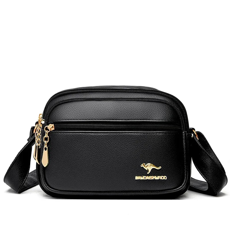 Effortless Elegance: The Ultimate Wear-Resistant Leather Messenger for the Modern Woman