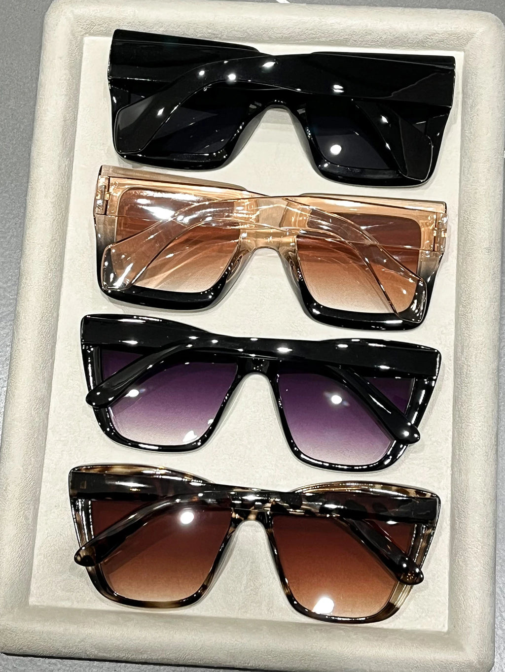 Top-Rated 4-Pack Cat-Eye & Square Sunglasses Sets