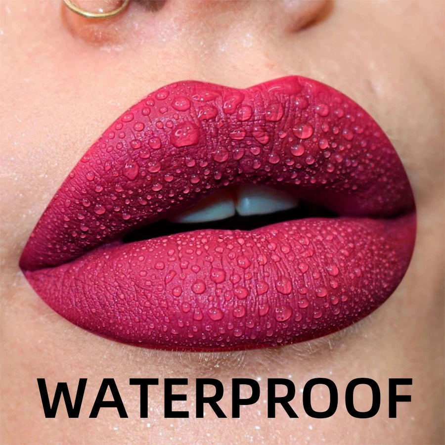 The Ultimate Velvet Lip Glaze Set – 19 Transfer-Proof Matte Shades