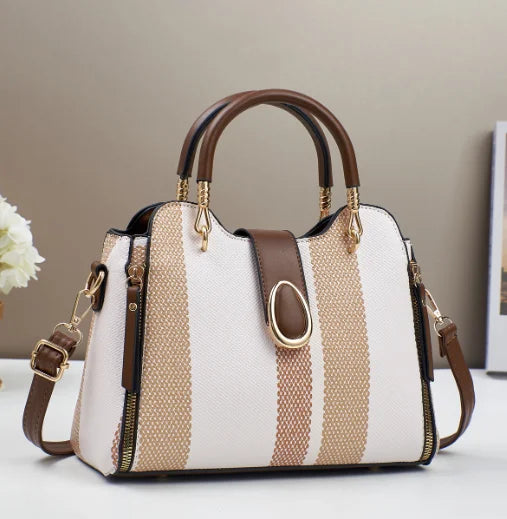 The Signature Patchwork Carry-All – Designer-Style Large-Capacity Tote