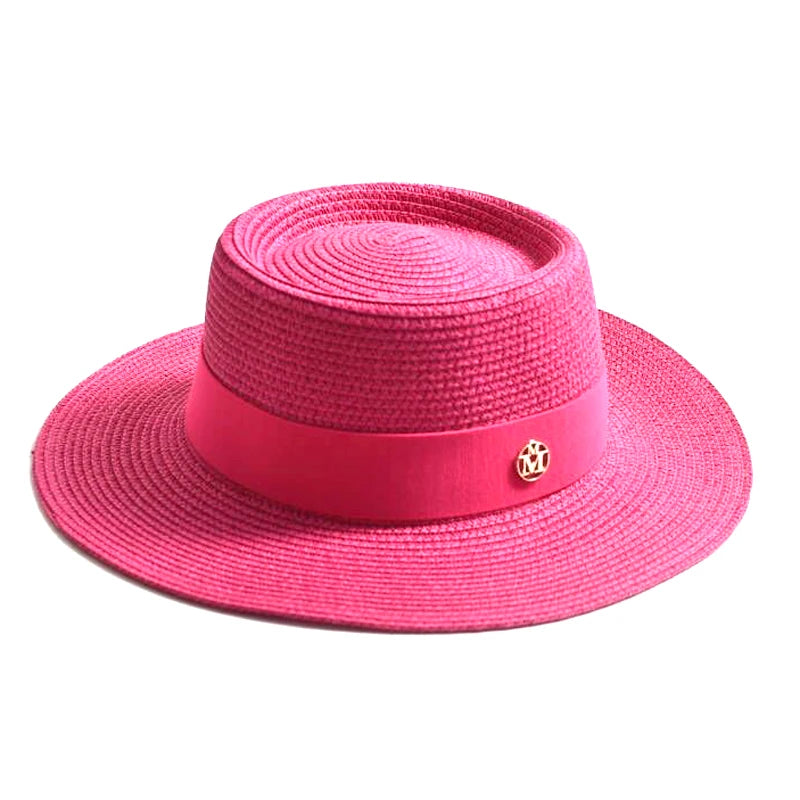 The Riviera Classic Straw Sun Hat | Wide-Brim Vacation Essential