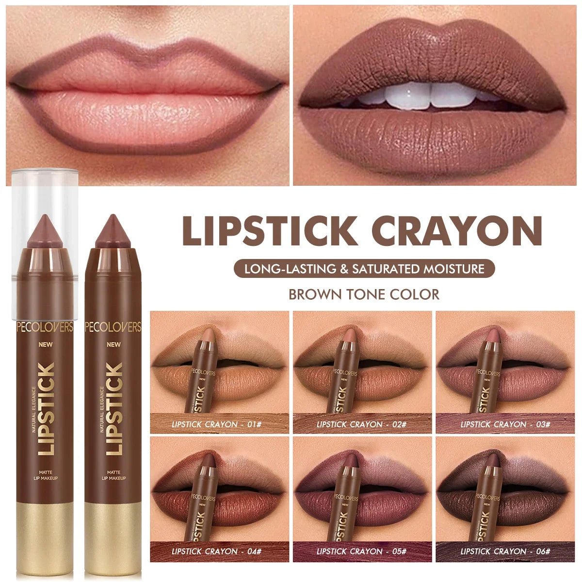 Signature Matte Velvet Lipstick Set – Long-Wear Makeup Essential Waterproof & Long-Lasting Set