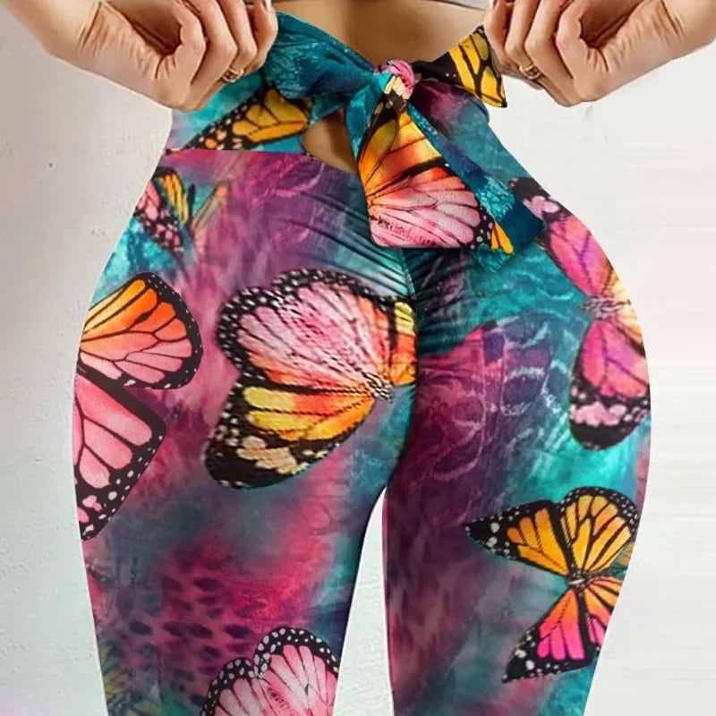 Wildside Bow-Knot Booty Sculpt Tights