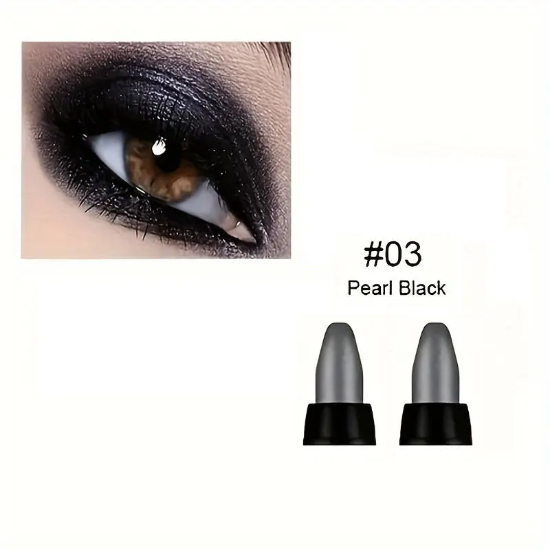 Ultimate Pearlescent Glitter Eyeliner Set – 16 Waterproof, Vibrant Colors