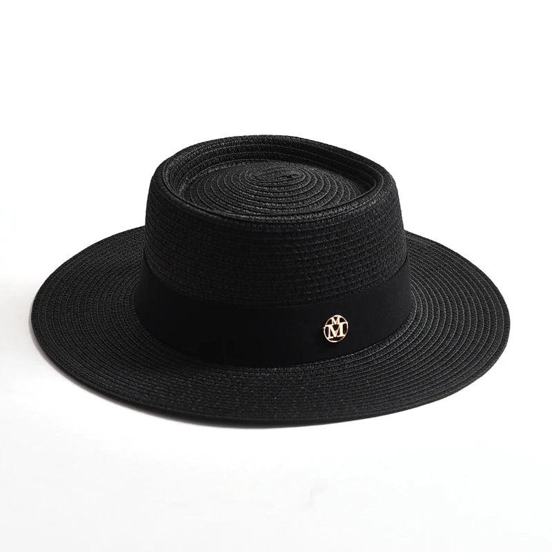 The Riviera Classic Straw Sun Hat | Wide-Brim Vacation Essential