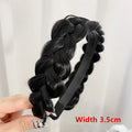 The Instant Braided Hair Band: Bohemian Synthetic Hair Headpiece for Effortless Elegance