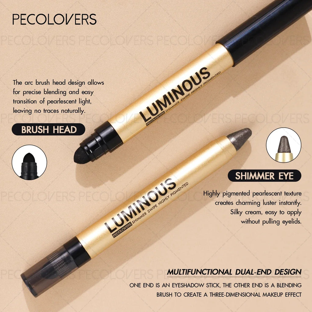 Vibrant Glow Cream Eyeshadow Pen – Long-Lasting, Crease-Proof Professional Finish