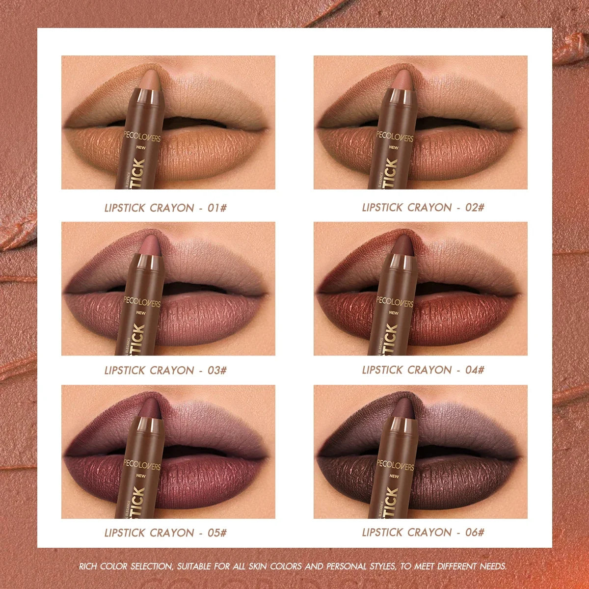 Signature Matte Velvet Lipstick Set – Long-Wear Makeup Essential Waterproof & Long-Lasting Set