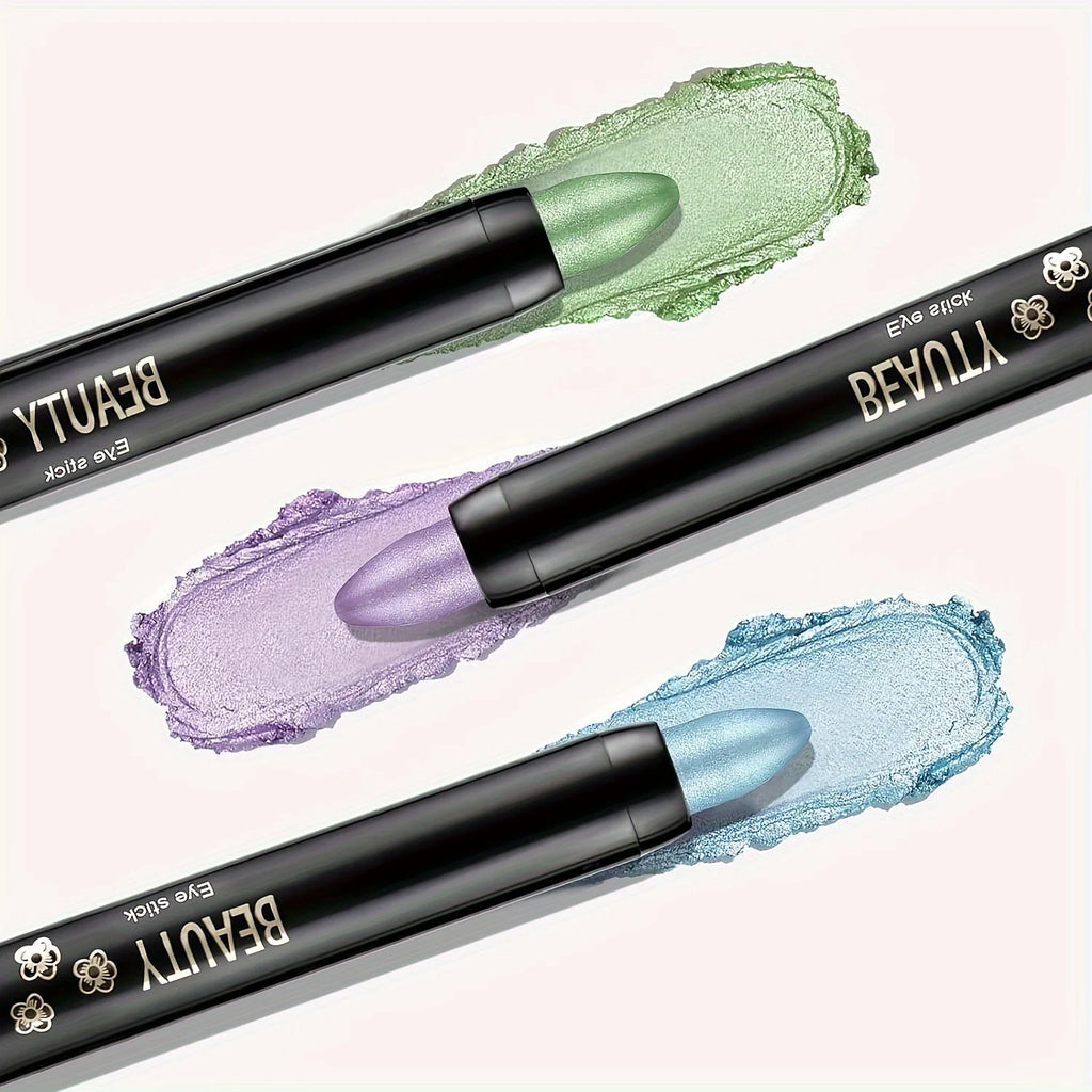Ultimate Pearlescent Glitter Eyeliner Set – 16 Waterproof, Vibrant Colors