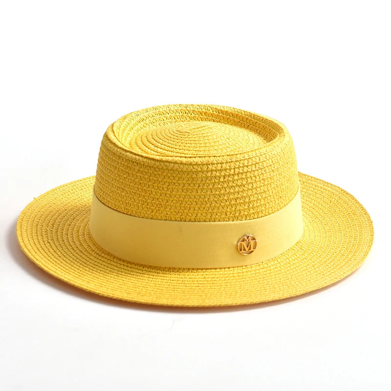 The Riviera Classic Straw Sun Hat | Wide-Brim Vacation Essential