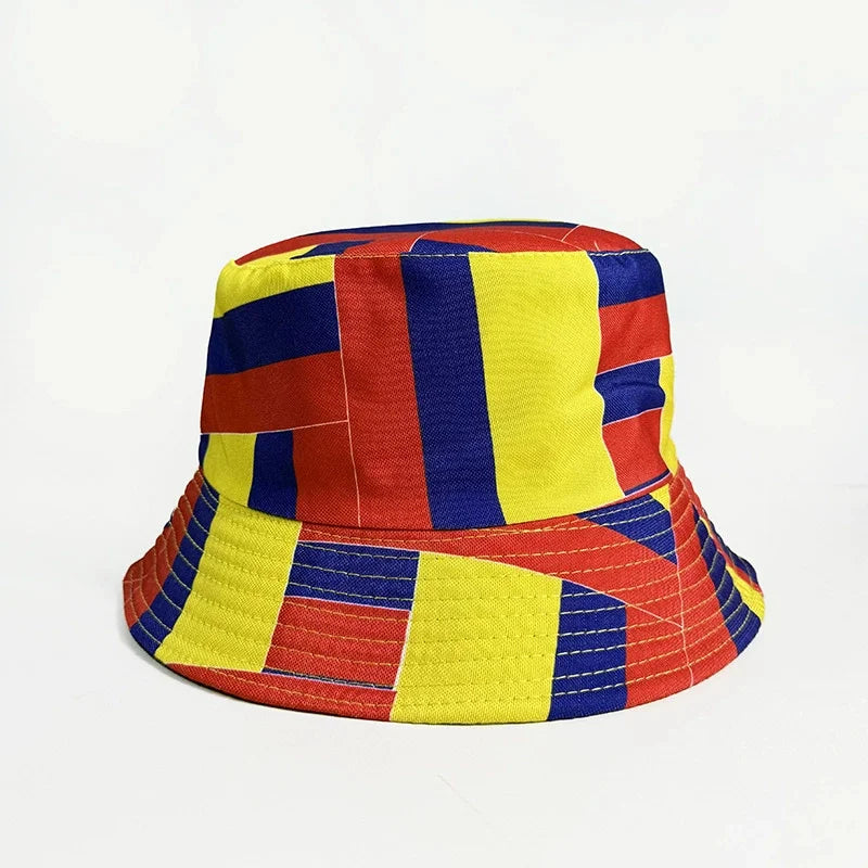 The Global Fan Reversible Bucket Hat | international flags collection