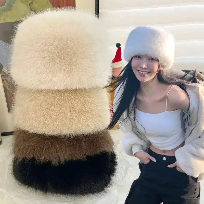 The Alpine Luxe Faux Fur Bucket Hat | Soft-Touch Winter Statement