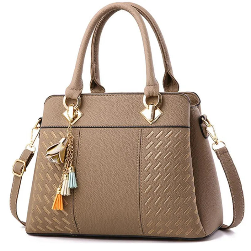 Radiant Boho-Luxe Carry-All – Spacious Embroidered Handbag