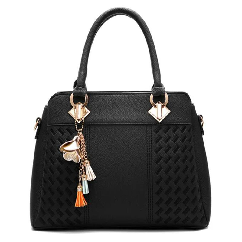 Radiant Boho-Luxe Carry-All – Spacious Embroidered Handbag