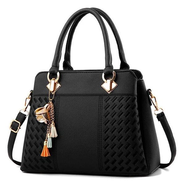Radiant Boho-Luxe Carry-All – Spacious Embroidered Handbag