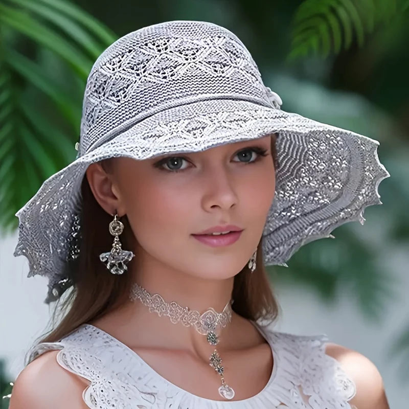 Featured Korean-Style Wave & Beach Sun Hats