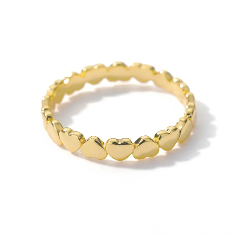 Adjustable Luxe Geometric 316L Gold Rings – The Ultimate All-Day Statement 48 Pieces