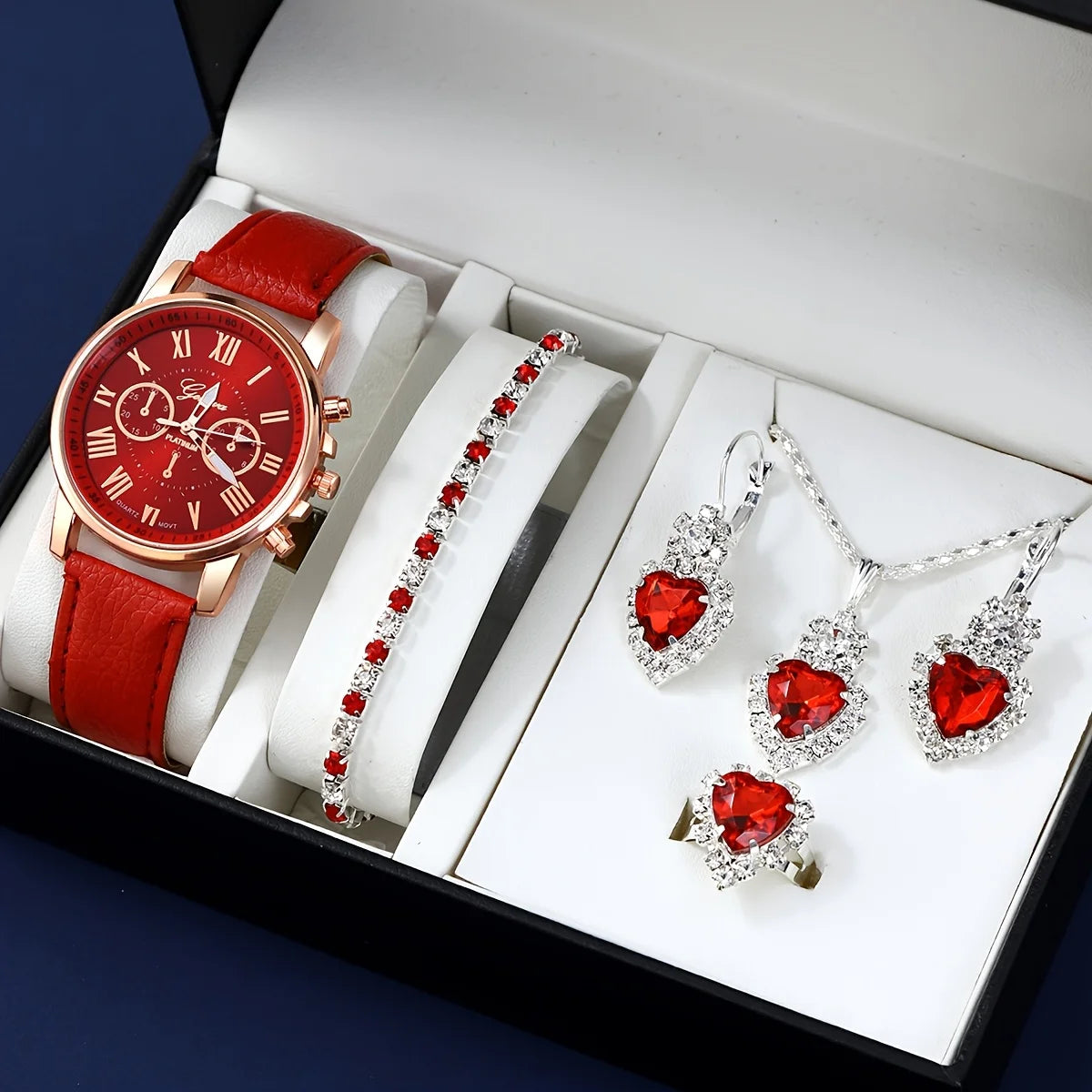 ChronoEdge Hybrid Watch & Coordinated Jewelry Vault