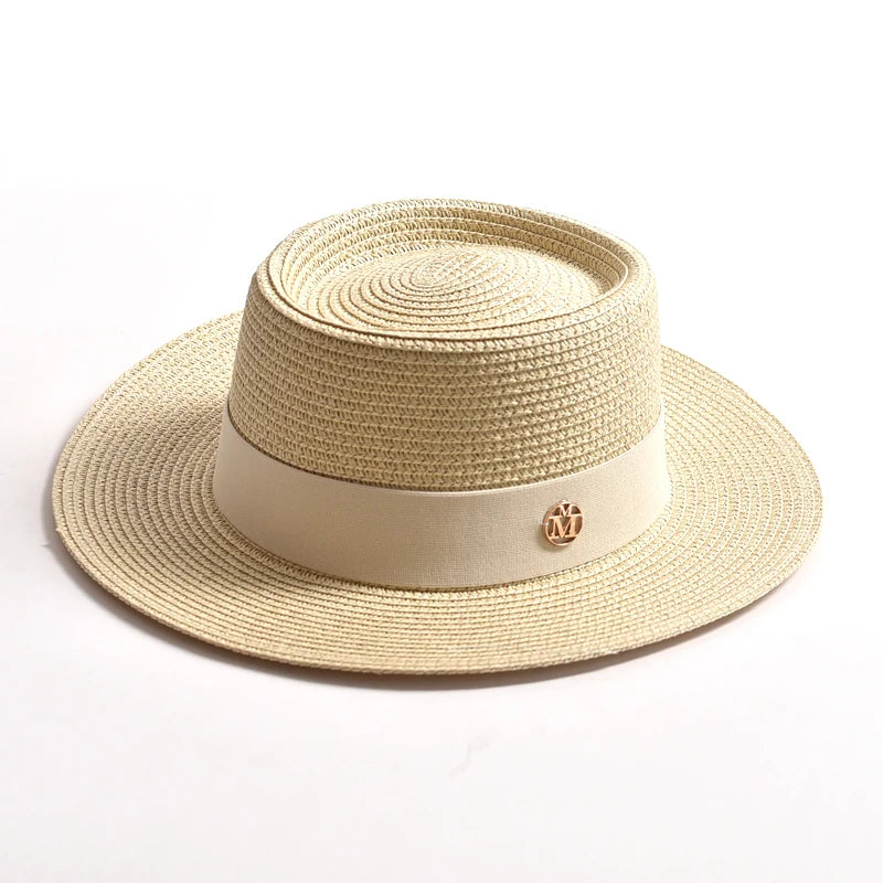 The Riviera Classic Straw Sun Hat | Wide-Brim Vacation Essential
