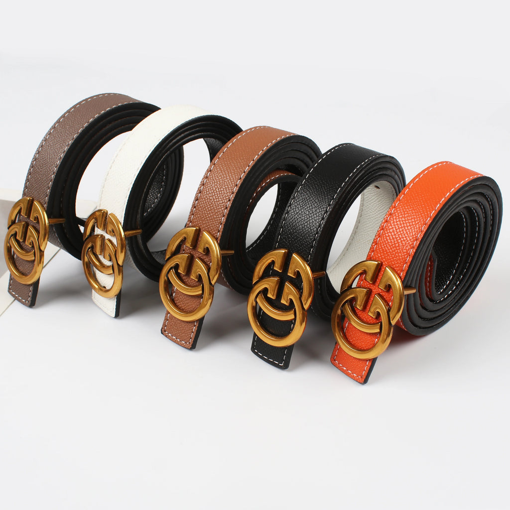 Reversible Cowhide Use Belt Sophisticated & Elevated Essentials