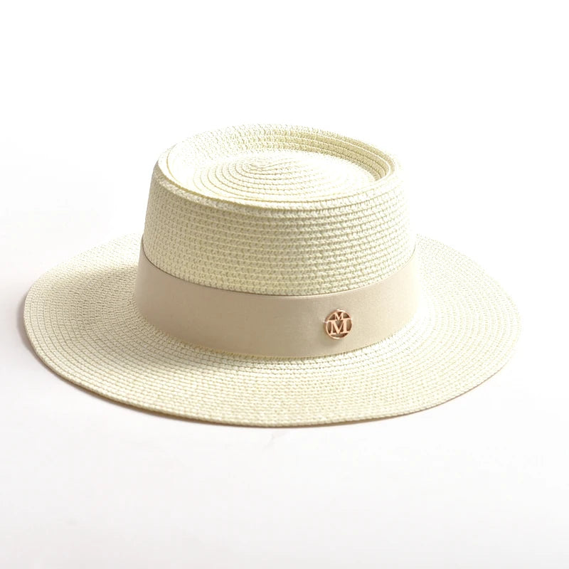 The Riviera Classic Straw Sun Hat | Wide-Brim Vacation Essential