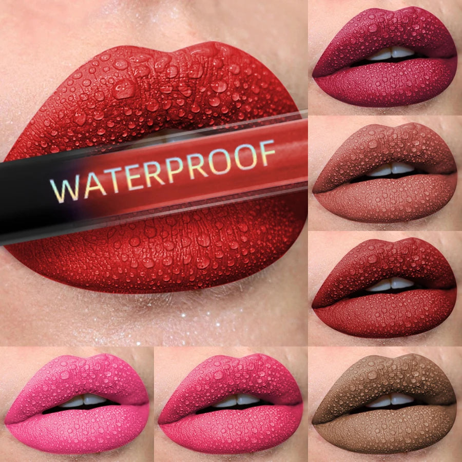 The Ultimate Velvet Lip Glaze Set – 19 Transfer-Proof Matte Shades