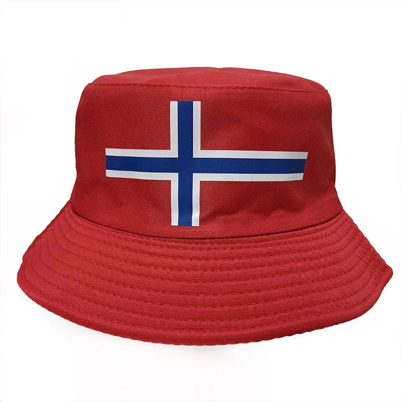 The Global Fan Reversible Bucket Hat | international flags collection