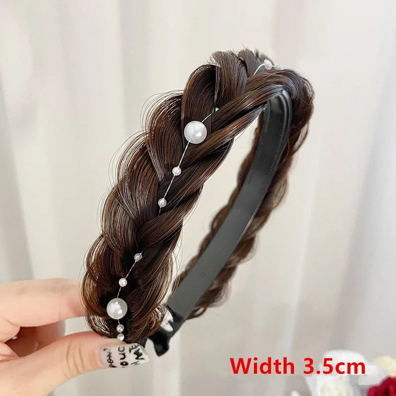 The Instant Braided Hair Band: Bohemian Synthetic Hair Headpiece for Effortless Elegance