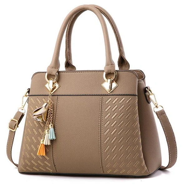 Radiant Boho-Luxe Carry-All – Spacious Embroidered Handbag
